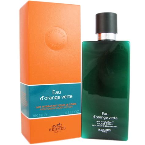 hermes eau d orange body lotion|hermes eau d'orange verte 200ml.